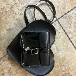 Dr Martens heart backpack purse.